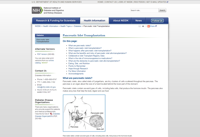 NIDDK - The National Institute of Diabetes and Digestive and Kidney Diseases
